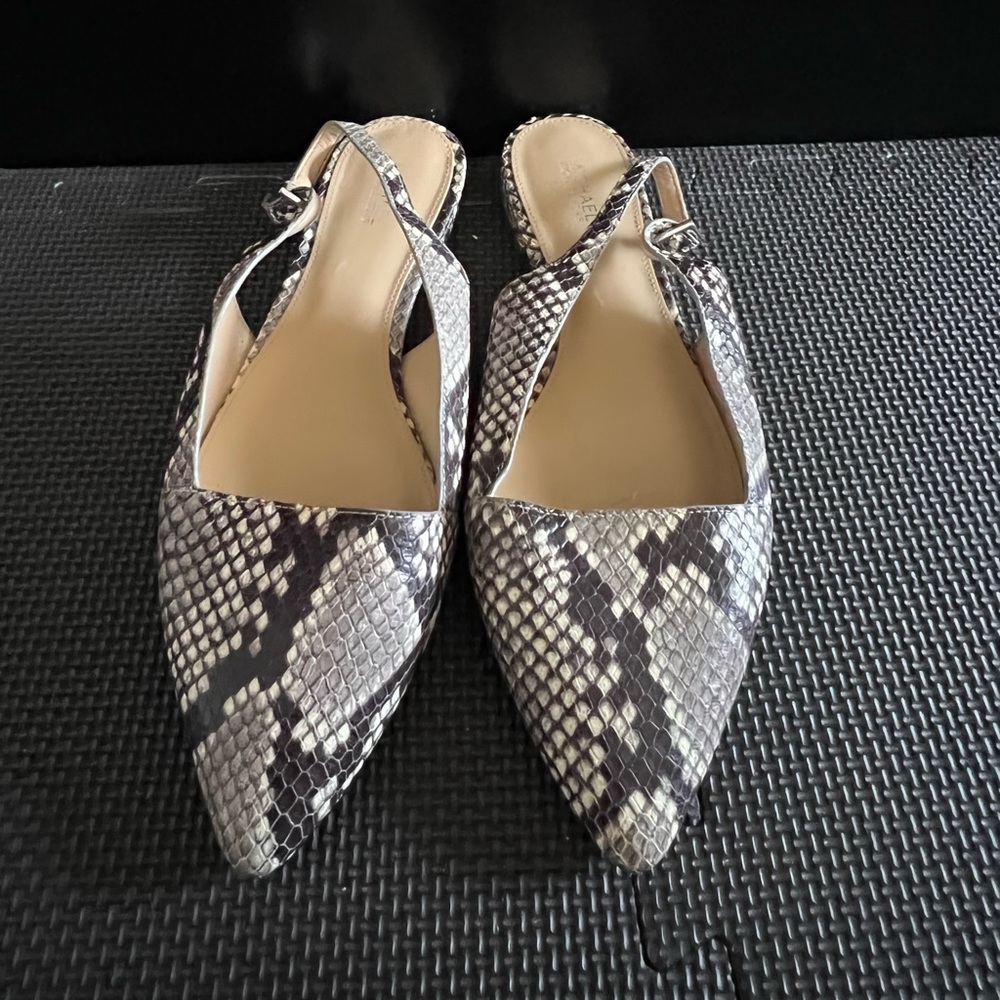 Michael kors snake skin flat